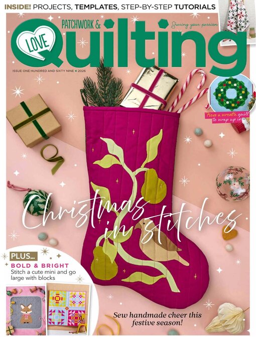 Cover image for Love Patchwork & Quilting